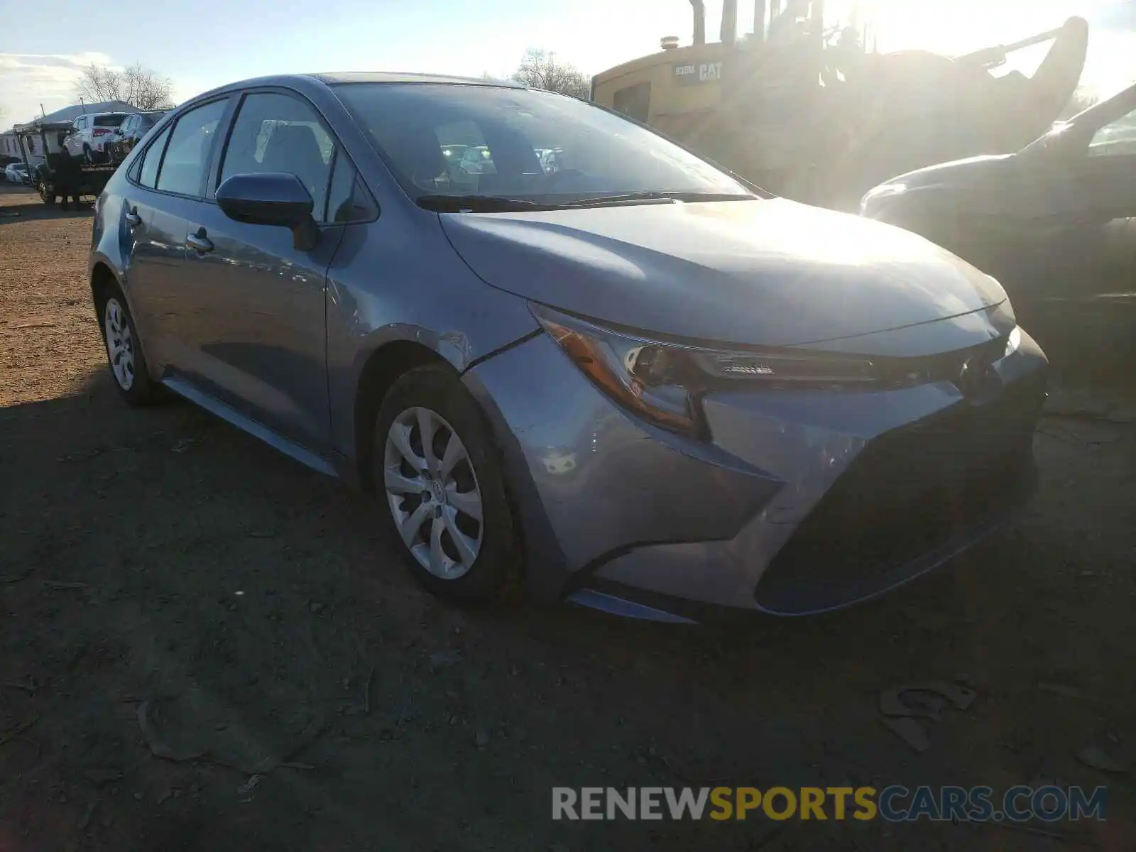 1 Photograph of a damaged car JTDEPRAE9LJ044027 TOYOTA COROLLA 2020