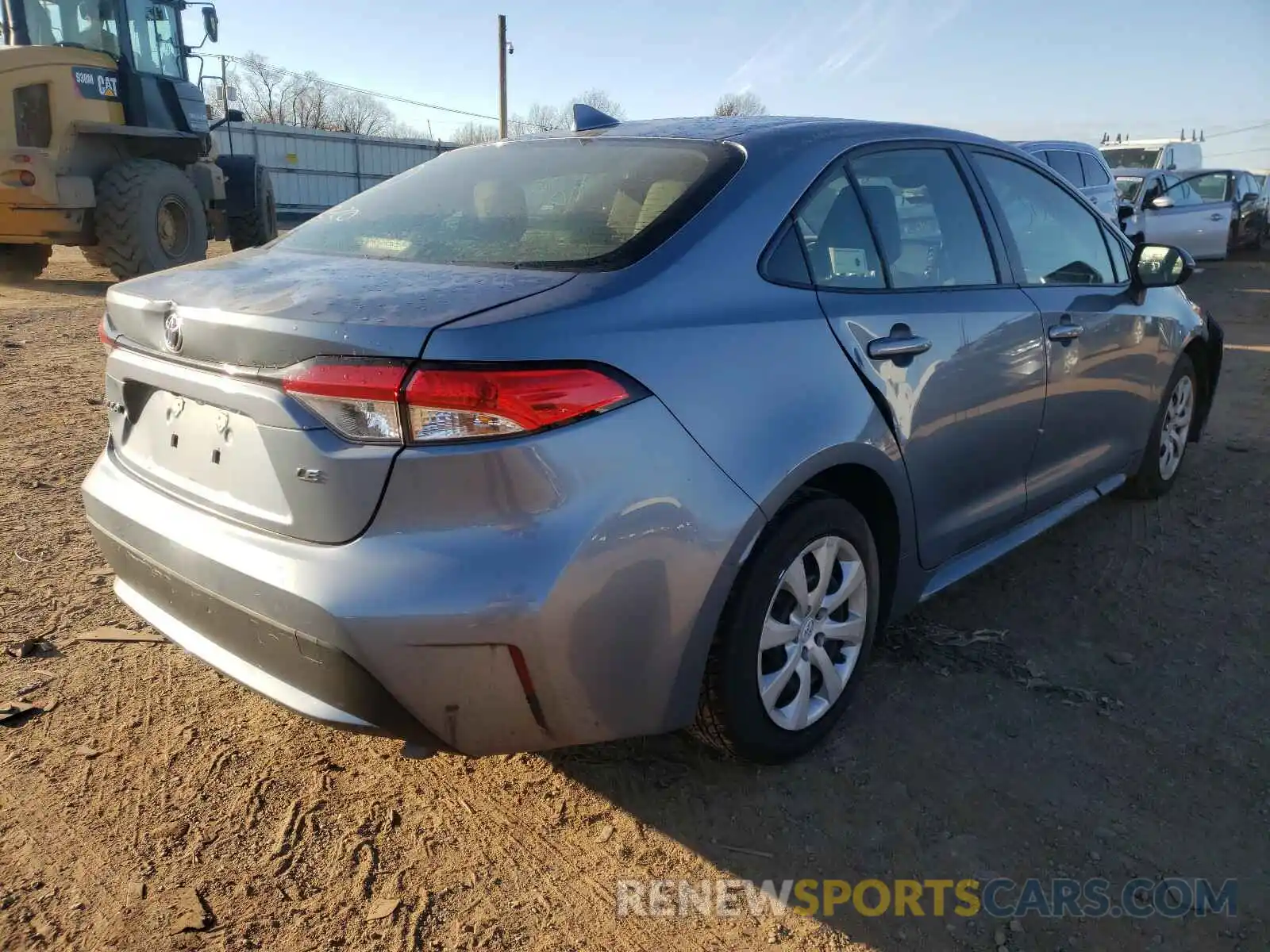 4 Photograph of a damaged car JTDEPRAE9LJ044027 TOYOTA COROLLA 2020