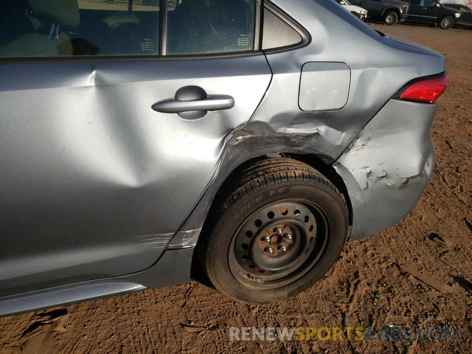 9 Photograph of a damaged car JTDEPRAE9LJ044027 TOYOTA COROLLA 2020