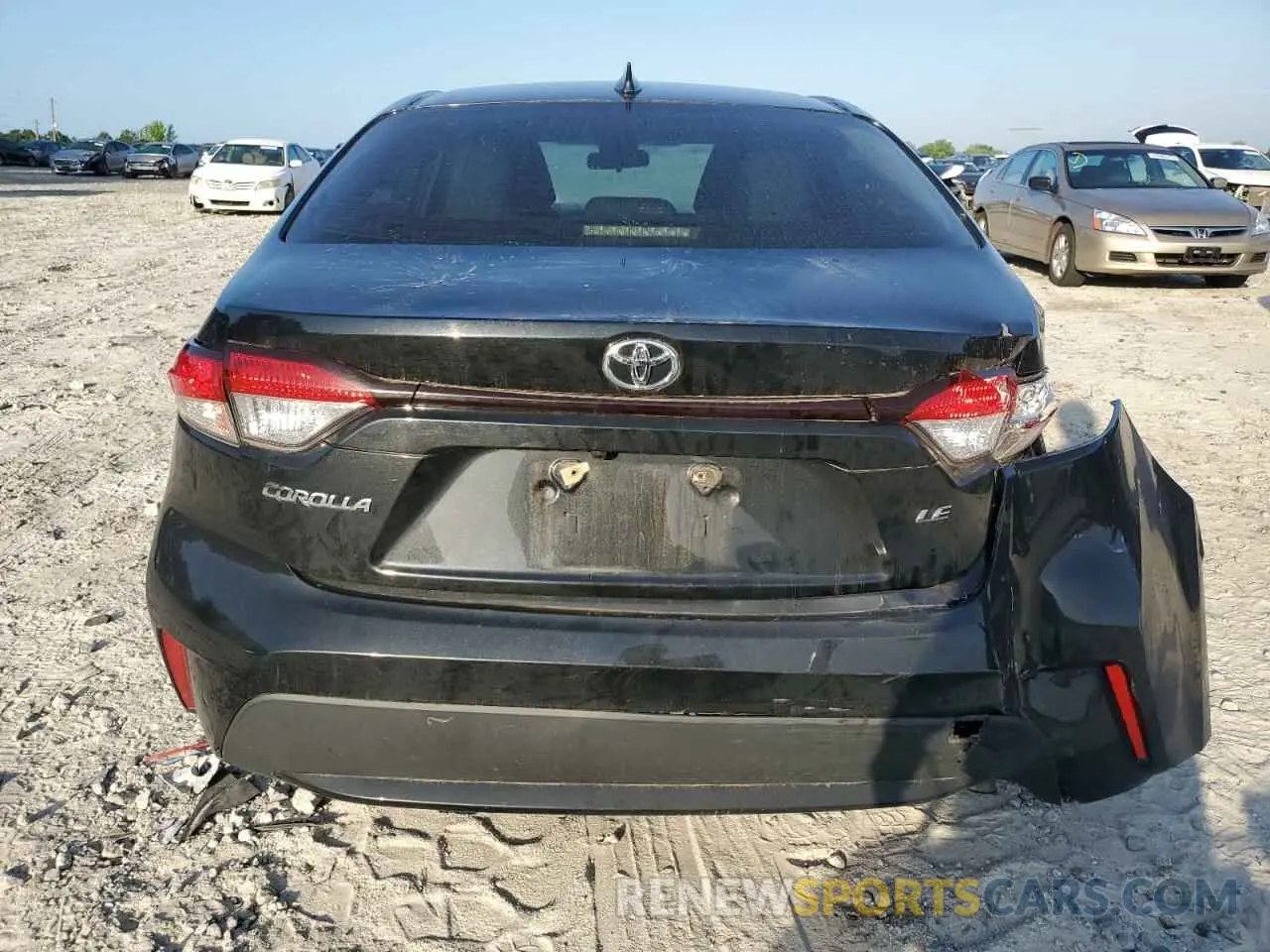 6 Photograph of a damaged car JTDEPRAE9LJ044478 TOYOTA COROLLA 2020
