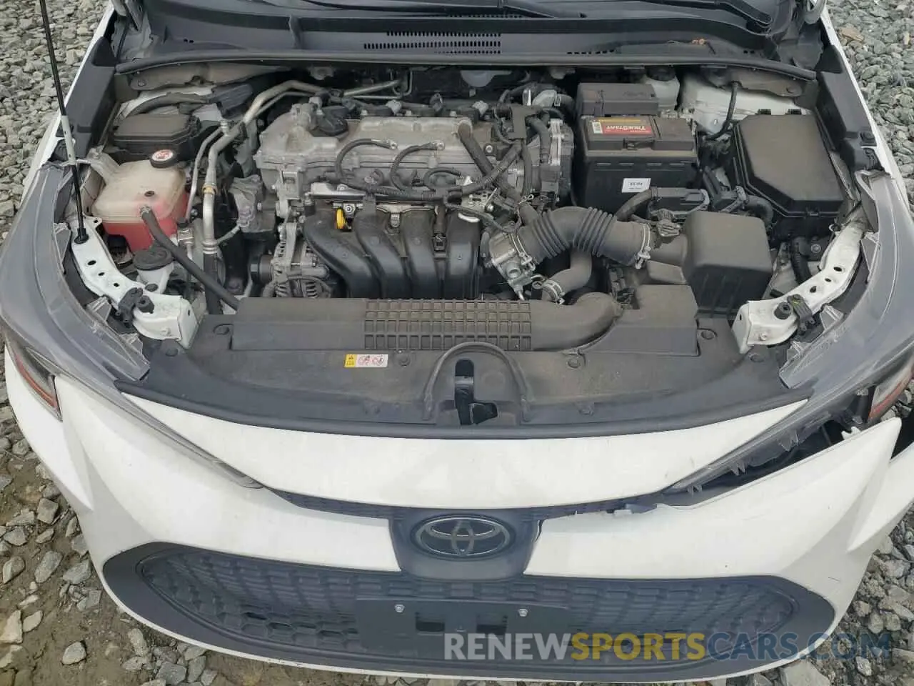 11 Photograph of a damaged car JTDEPRAE9LJ048417 TOYOTA COROLLA 2020