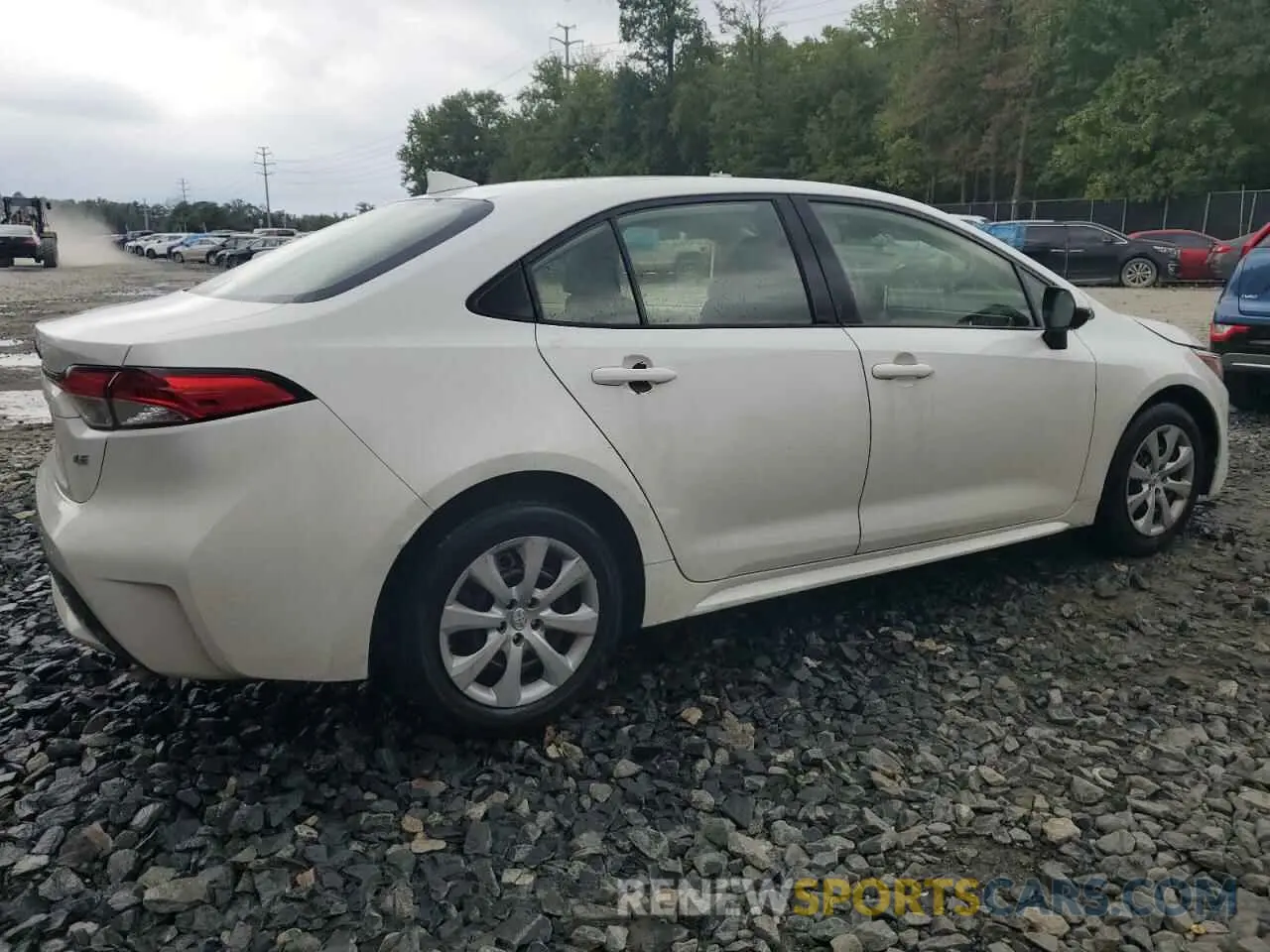 3 Photograph of a damaged car JTDEPRAE9LJ048417 TOYOTA COROLLA 2020