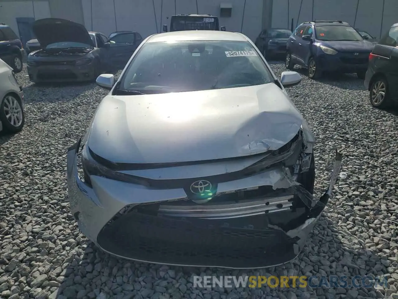 5 Photograph of a damaged car JTDEPRAE9LJ048563 TOYOTA COROLLA 2020