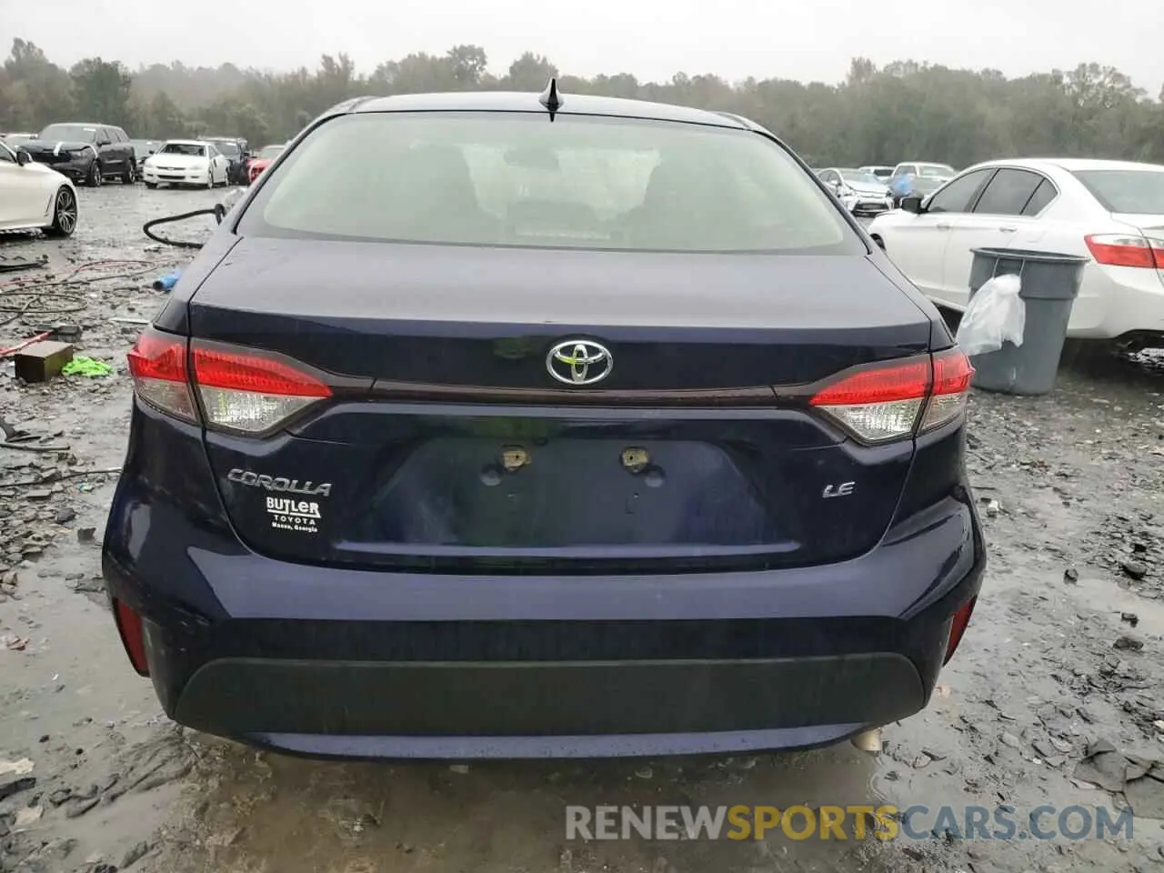 6 Photograph of a damaged car JTDEPRAE9LJ053603 TOYOTA COROLLA 2020