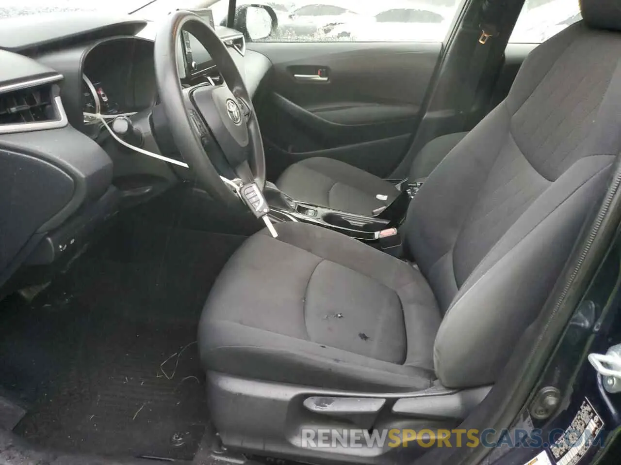 7 Photograph of a damaged car JTDEPRAE9LJ053603 TOYOTA COROLLA 2020