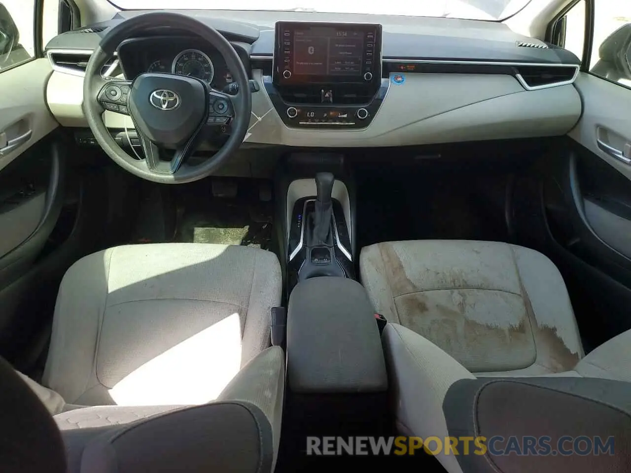 8 Photograph of a damaged car JTDEPRAE9LJ056078 TOYOTA COROLLA 2020