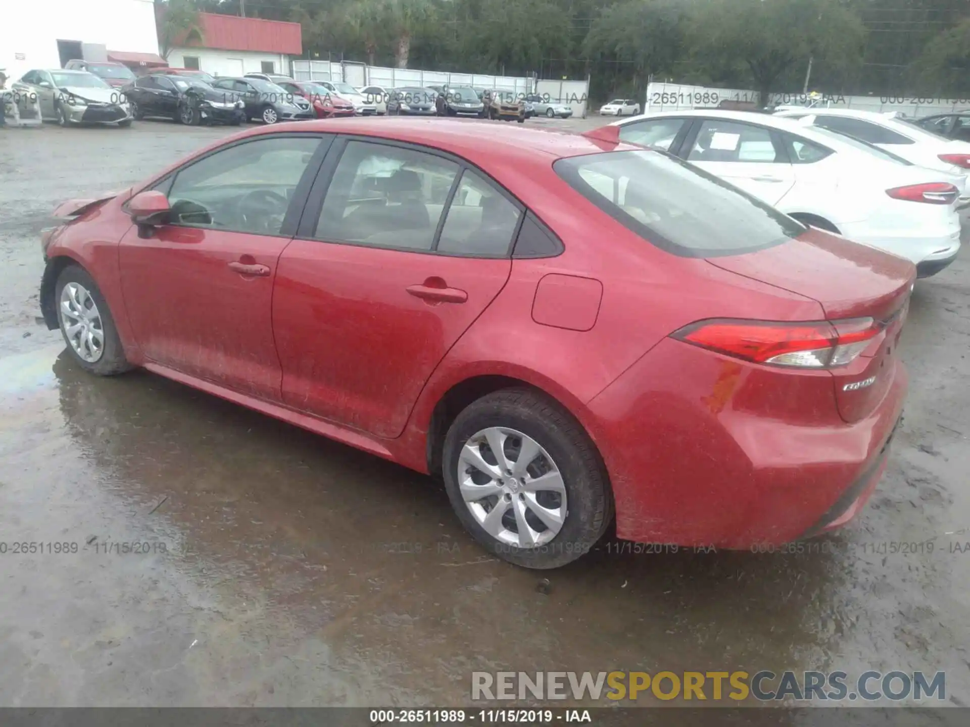 3 Photograph of a damaged car JTDEPRAE9LJ068974 TOYOTA COROLLA 2020