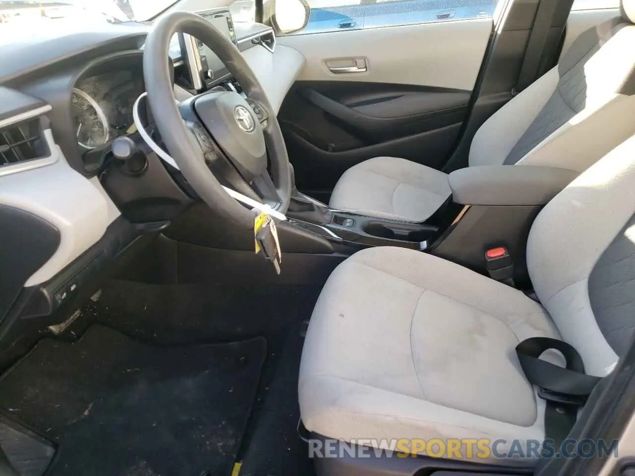 7 Photograph of a damaged car JTDEPRAE9LJ074466 TOYOTA COROLLA 2020