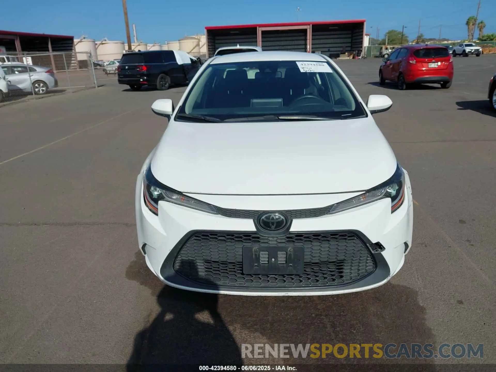 12 Photograph of a damaged car JTDEPRAE9LJ078338 TOYOTA COROLLA 2020