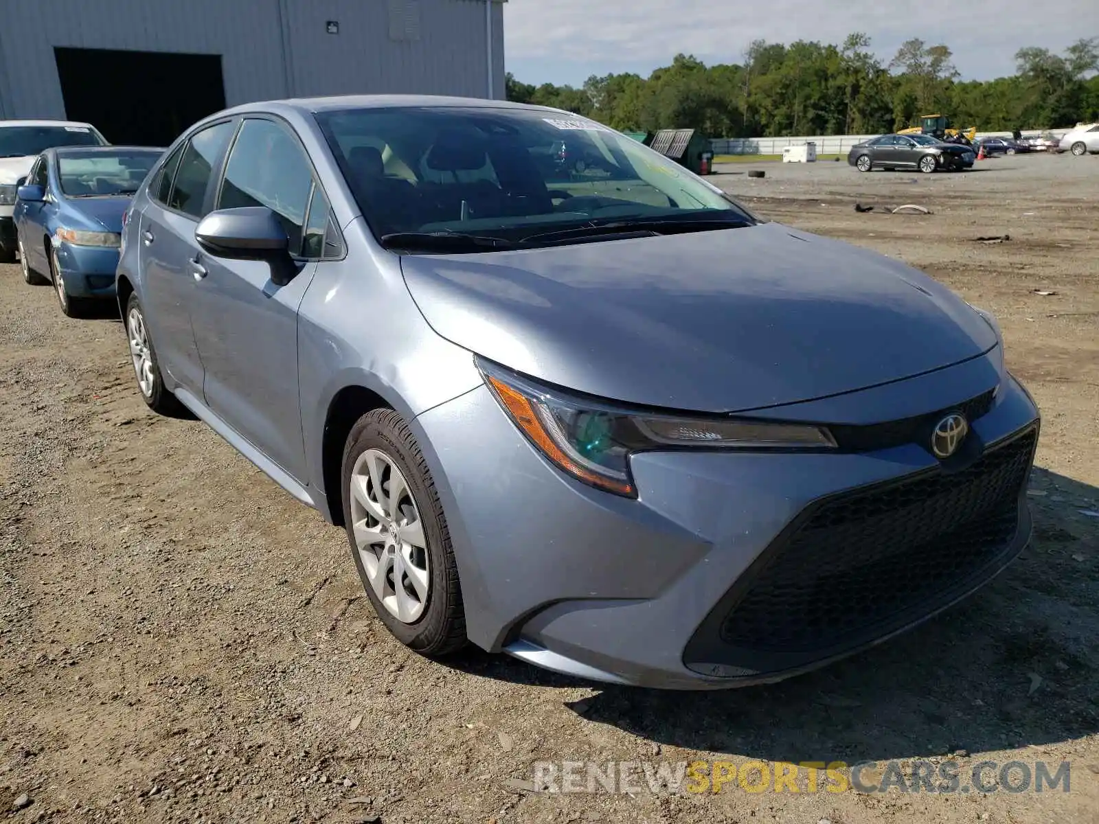 1 Photograph of a damaged car JTDEPRAE9LJ084849 TOYOTA COROLLA 2020