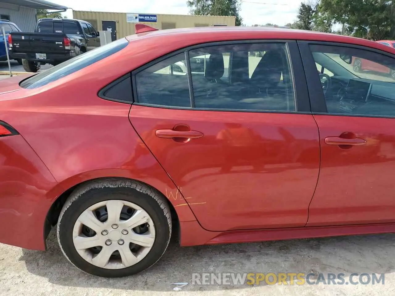12 Photograph of a damaged car JTDEPRAE9LJ085600 TOYOTA COROLLA 2020