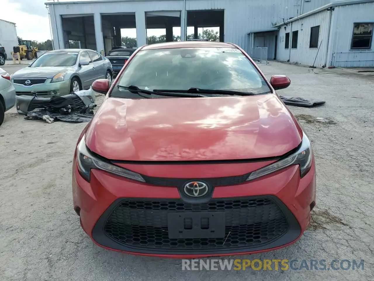5 Photograph of a damaged car JTDEPRAE9LJ085600 TOYOTA COROLLA 2020