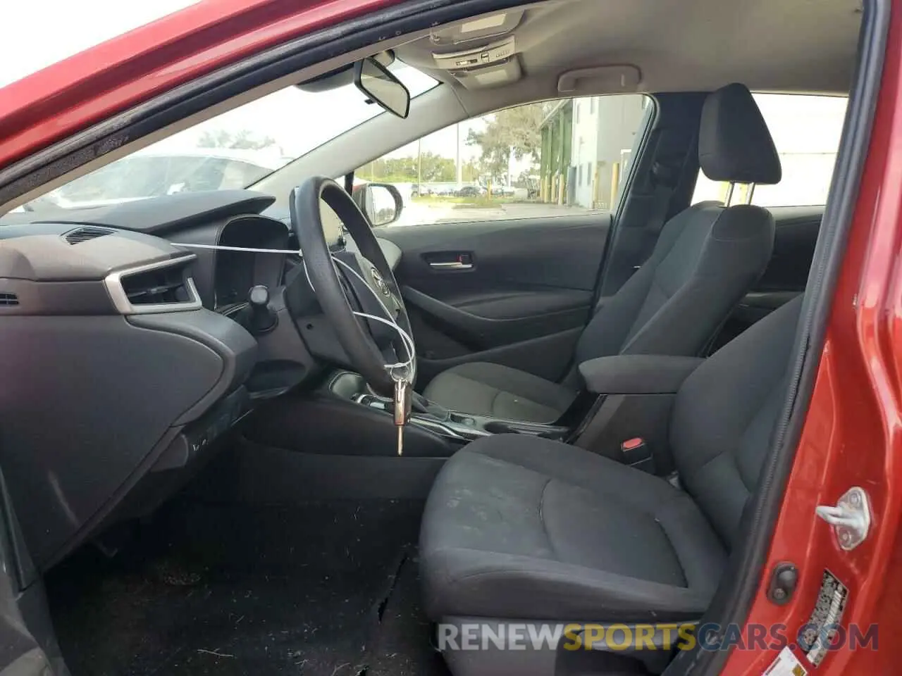 7 Photograph of a damaged car JTDEPRAE9LJ085600 TOYOTA COROLLA 2020