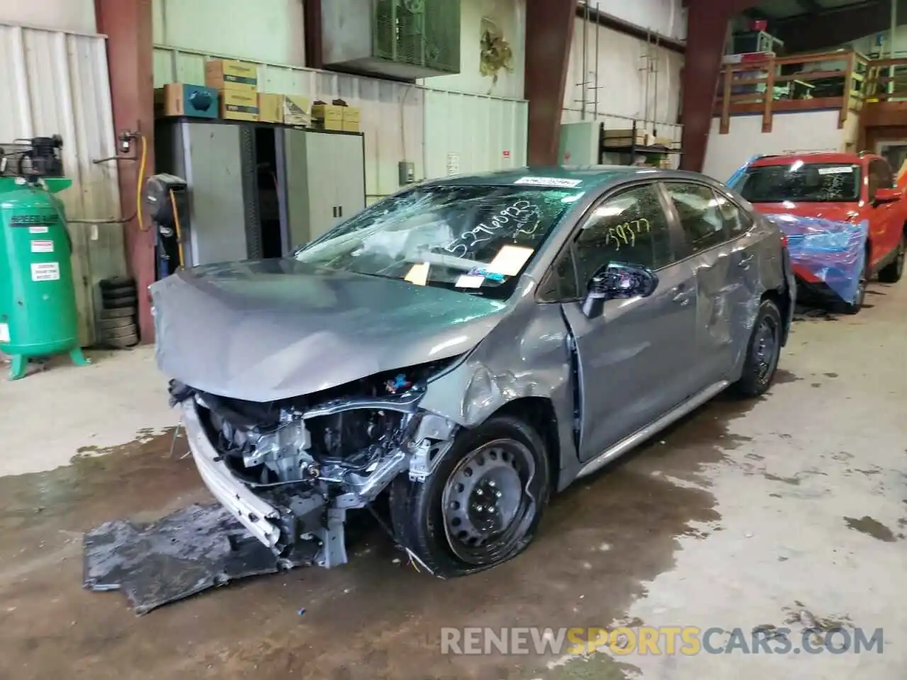 2 Photograph of a damaged car JTDEPRAE9LJ089677 TOYOTA COROLLA 2020