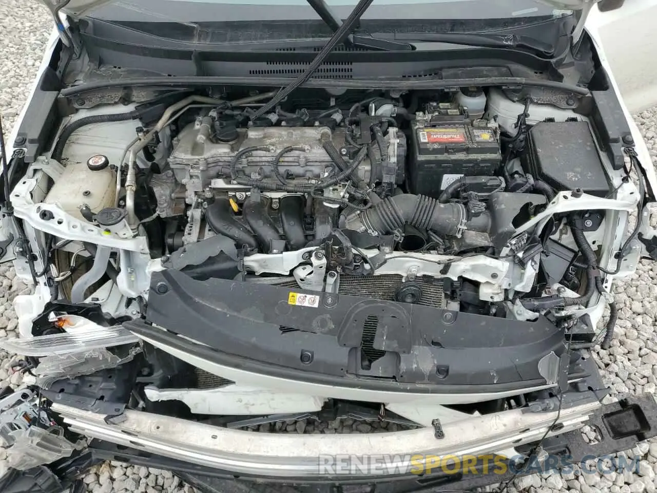 13 Photograph of a damaged car JTDEPRAE9LJ092420 TOYOTA COROLLA 2020