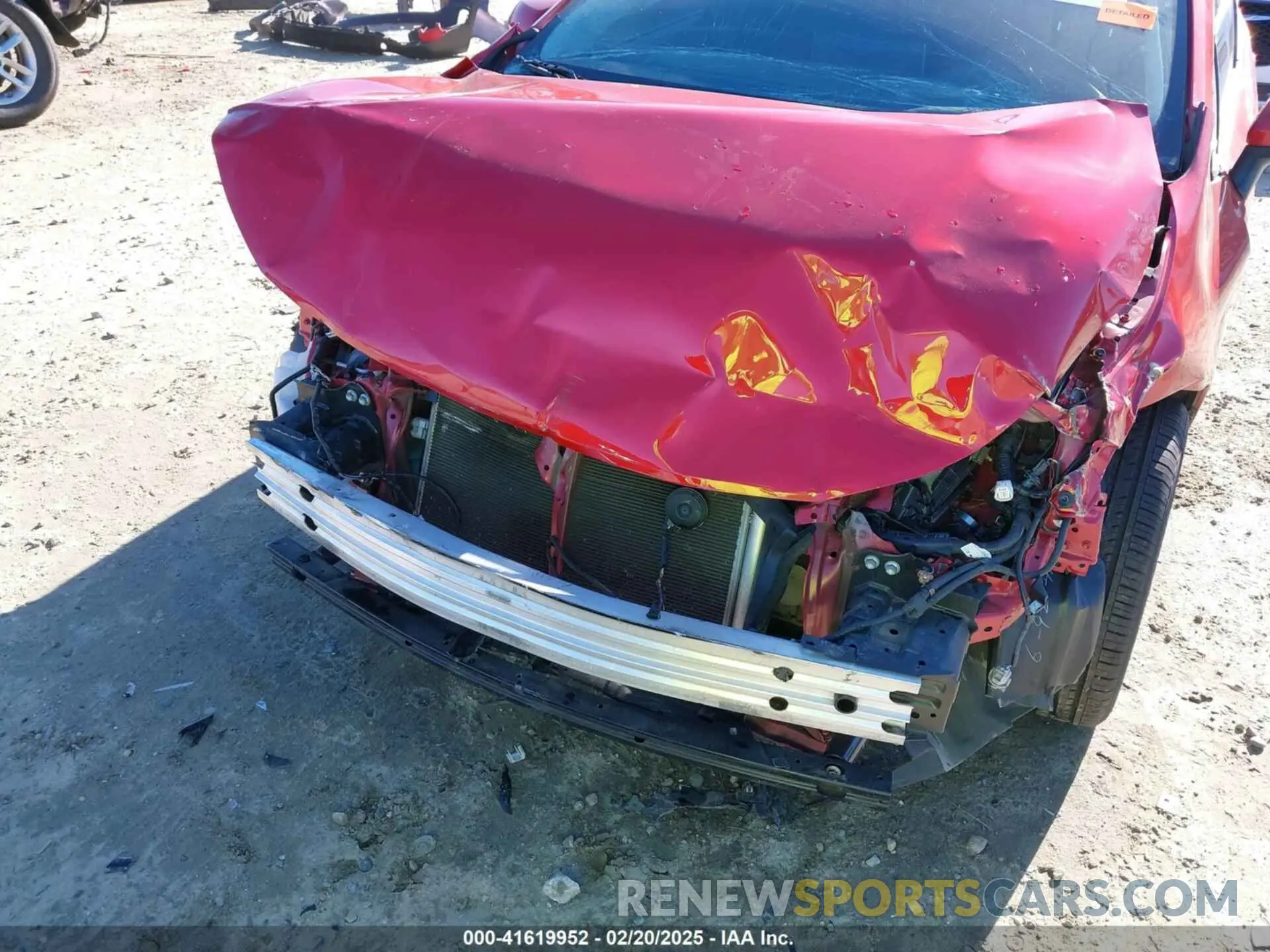 6 Photograph of a damaged car JTDEPRAE9LJ094569 TOYOTA COROLLA 2020