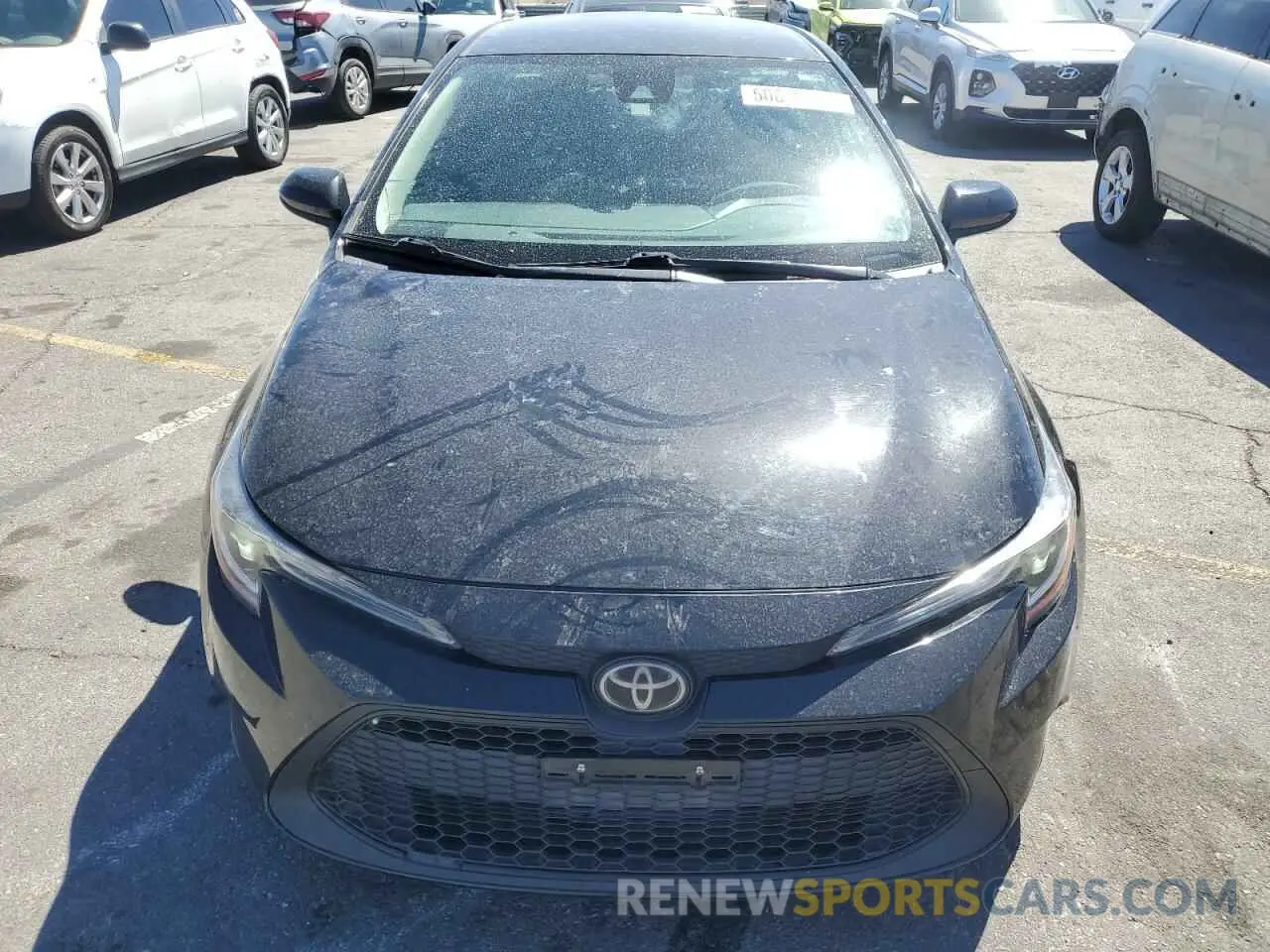 5 Photograph of a damaged car JTDEPRAE9LJ097049 TOYOTA COROLLA 2020
