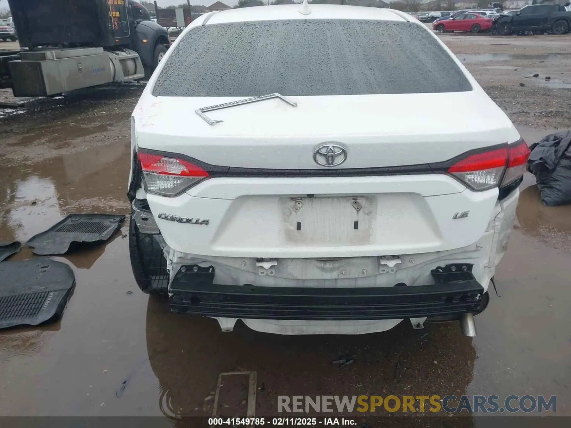 16 Photograph of a damaged car JTDEPRAE9LJ097326 TOYOTA COROLLA 2020