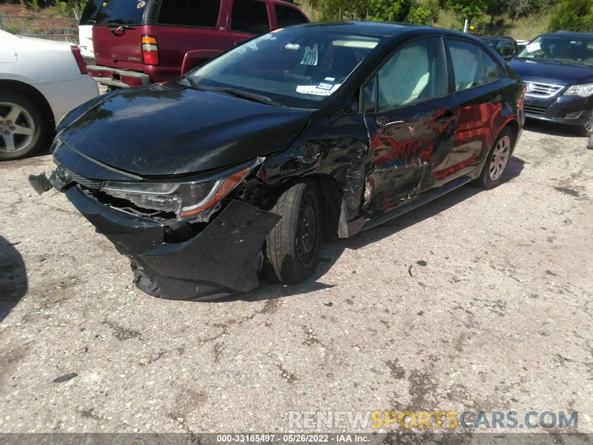 2 Photograph of a damaged car JTDEPRAE9LJ103142 TOYOTA COROLLA 2020