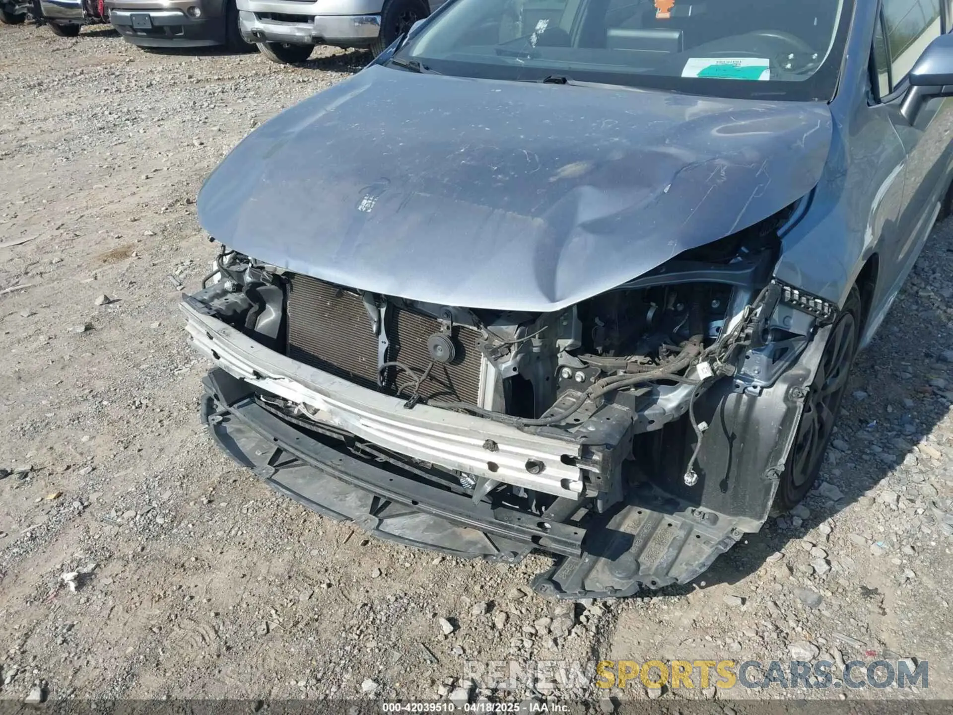 6 Photograph of a damaged car JTDEPRAE9LJ106932 TOYOTA COROLLA 2020