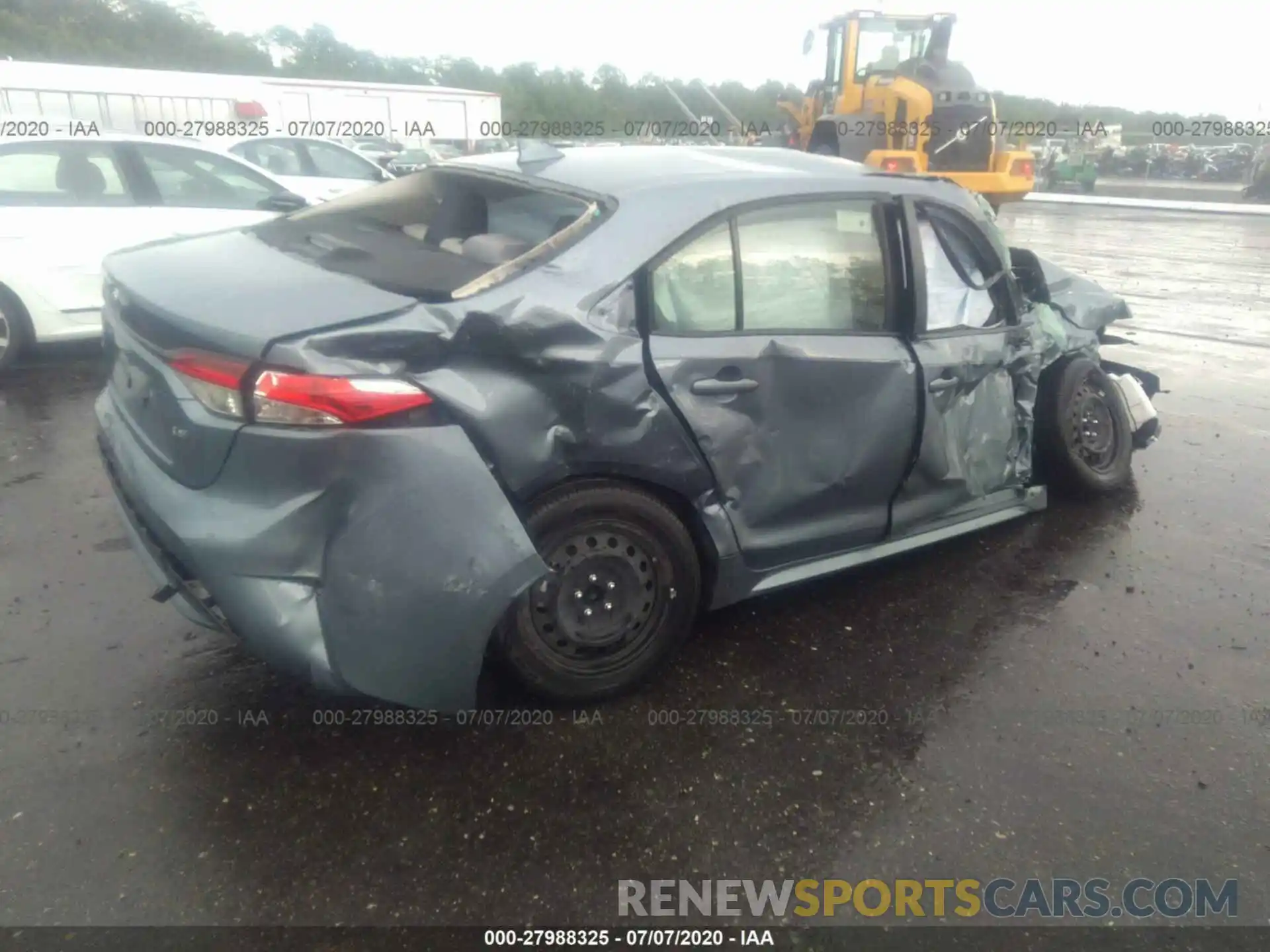 4 Photograph of a damaged car JTDEPRAEXLJ001204 TOYOTA COROLLA 2020