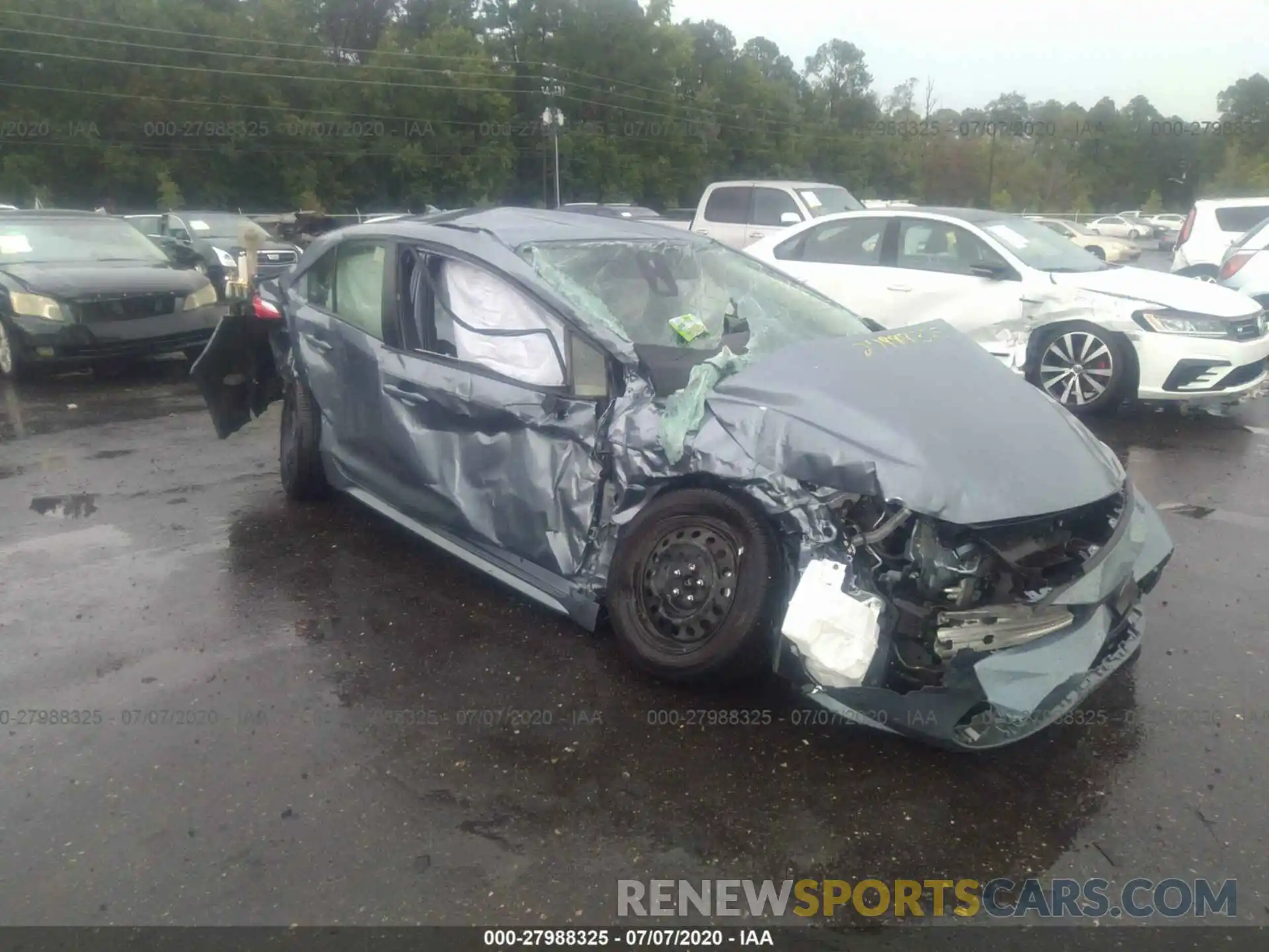 6 Photograph of a damaged car JTDEPRAEXLJ001204 TOYOTA COROLLA 2020