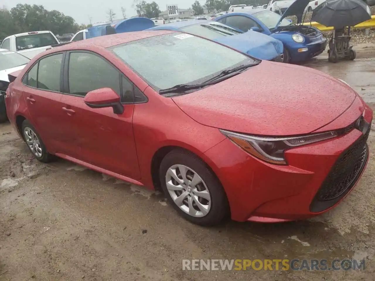 4 Photograph of a damaged car JTDEPRAEXLJ001560 TOYOTA COROLLA 2020