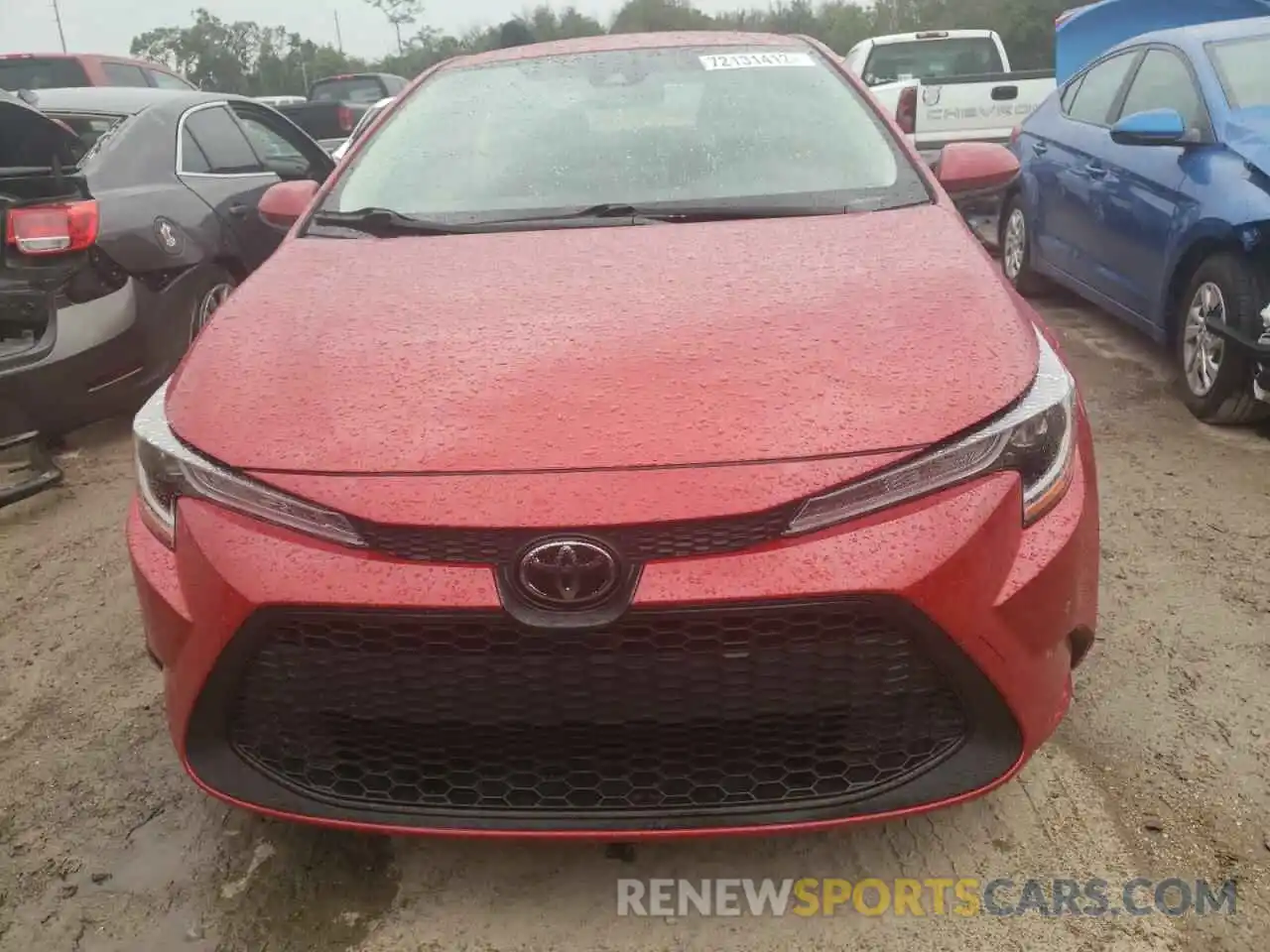 5 Photograph of a damaged car JTDEPRAEXLJ001560 TOYOTA COROLLA 2020