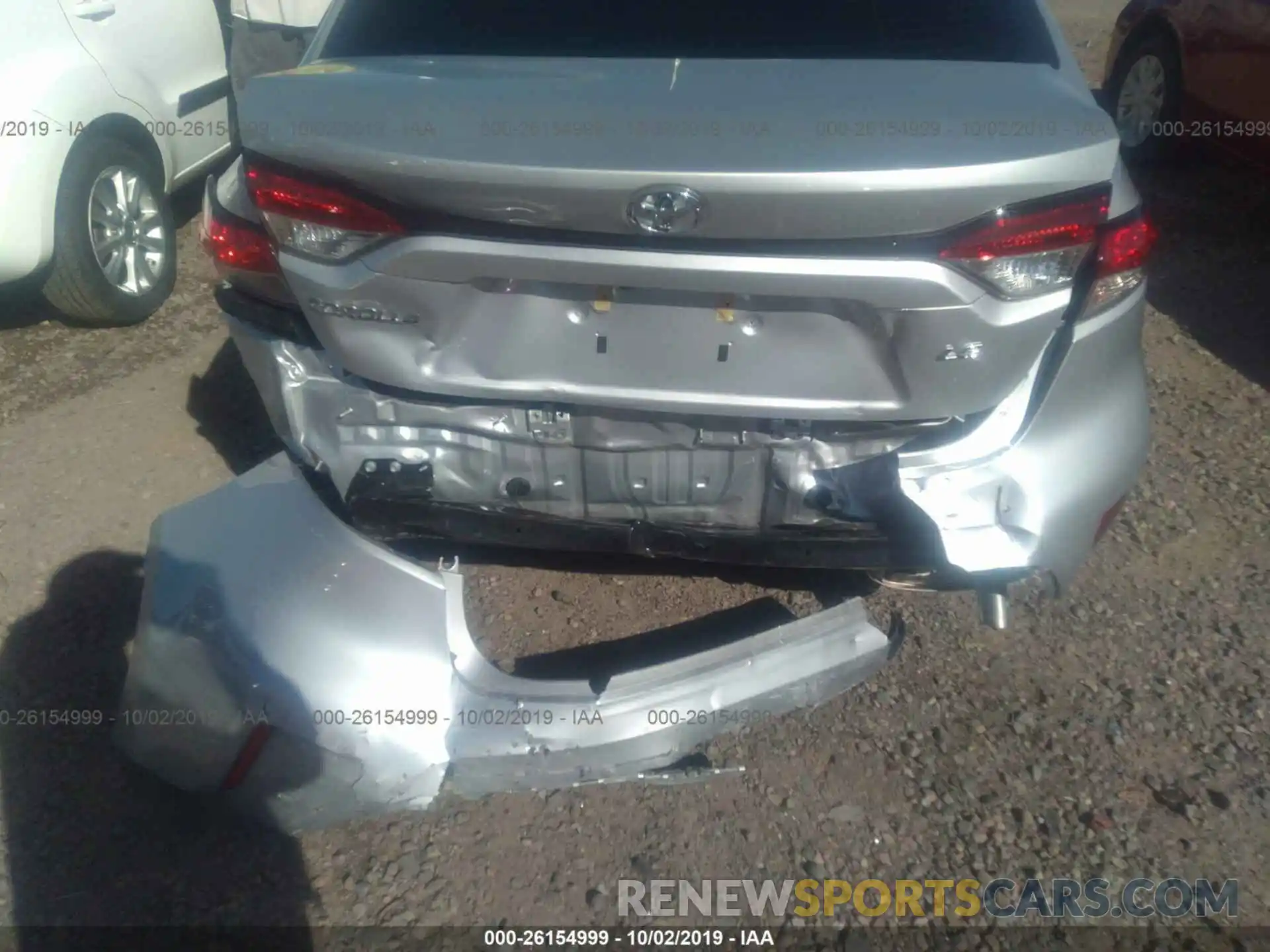 6 Photograph of a damaged car JTDEPRAEXLJ002157 TOYOTA COROLLA 2020