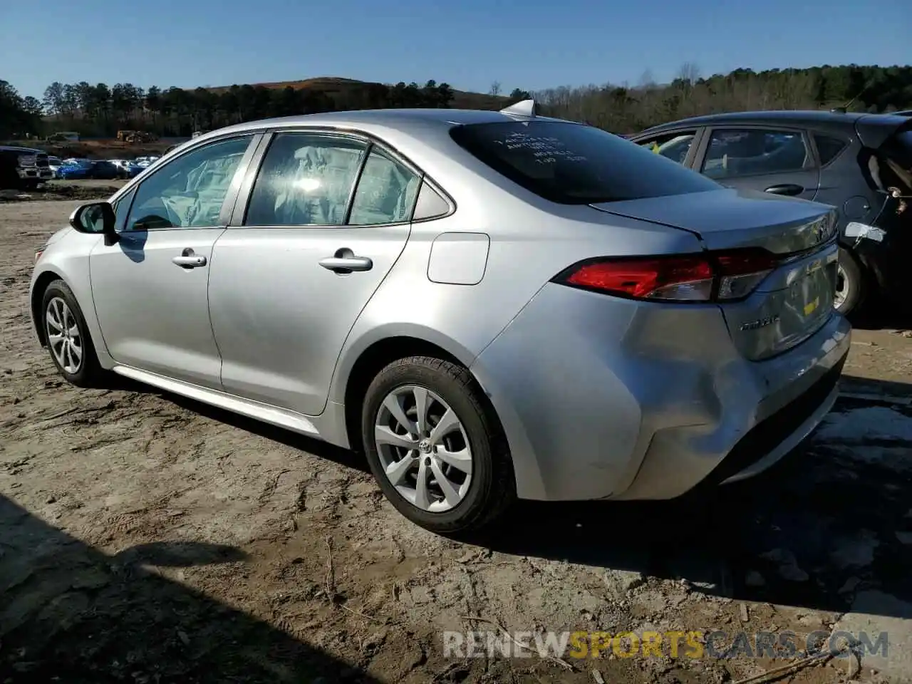 2 Photograph of a damaged car JTDEPRAEXLJ002269 TOYOTA COROLLA 2020