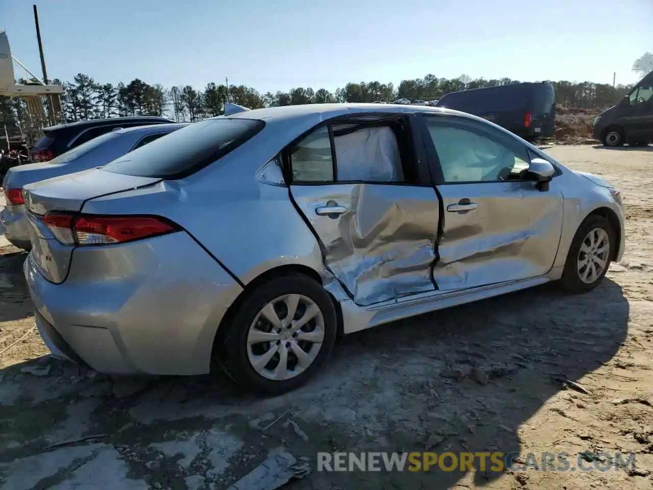 3 Photograph of a damaged car JTDEPRAEXLJ002269 TOYOTA COROLLA 2020