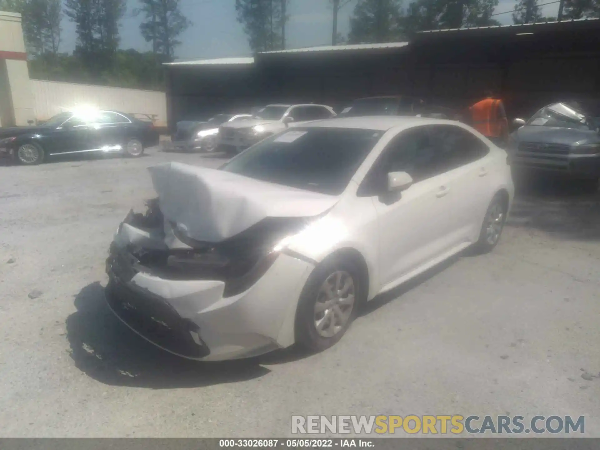 2 Photograph of a damaged car JTDEPRAEXLJ003826 TOYOTA COROLLA 2020