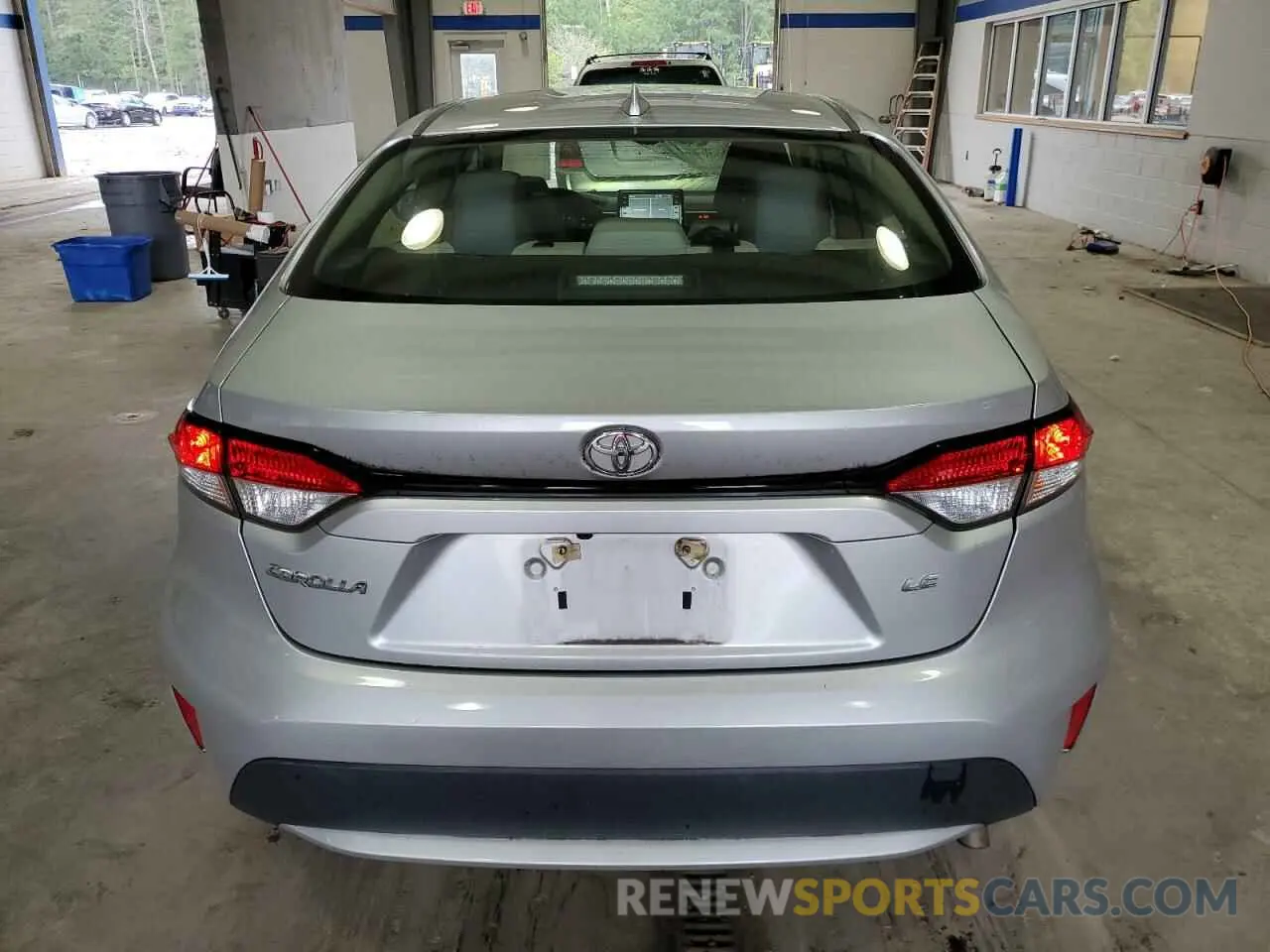 6 Photograph of a damaged car JTDEPRAEXLJ004538 TOYOTA COROLLA 2020