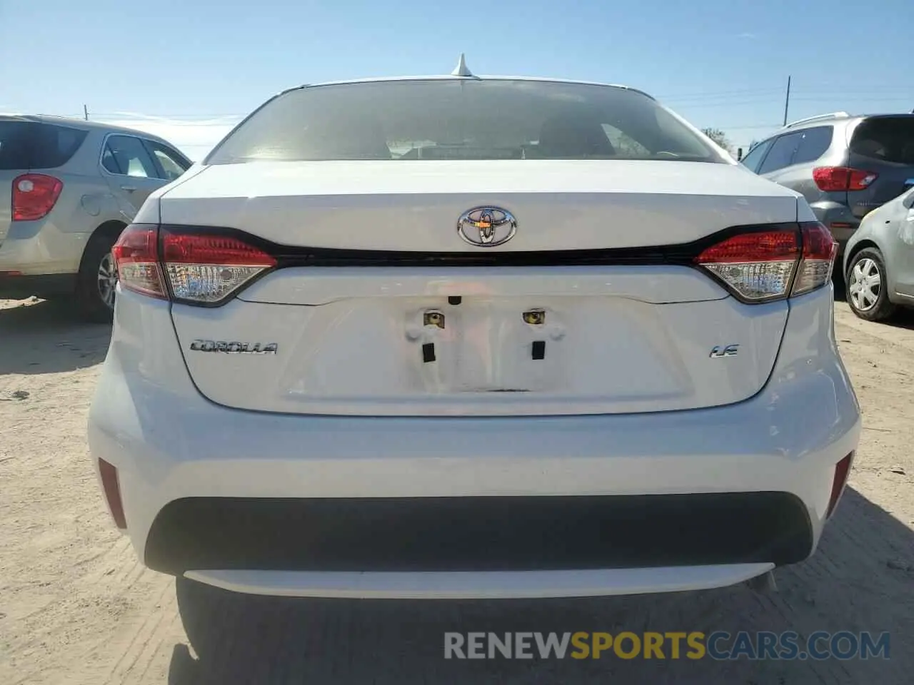 6 Photograph of a damaged car JTDEPRAEXLJ007617 TOYOTA COROLLA 2020