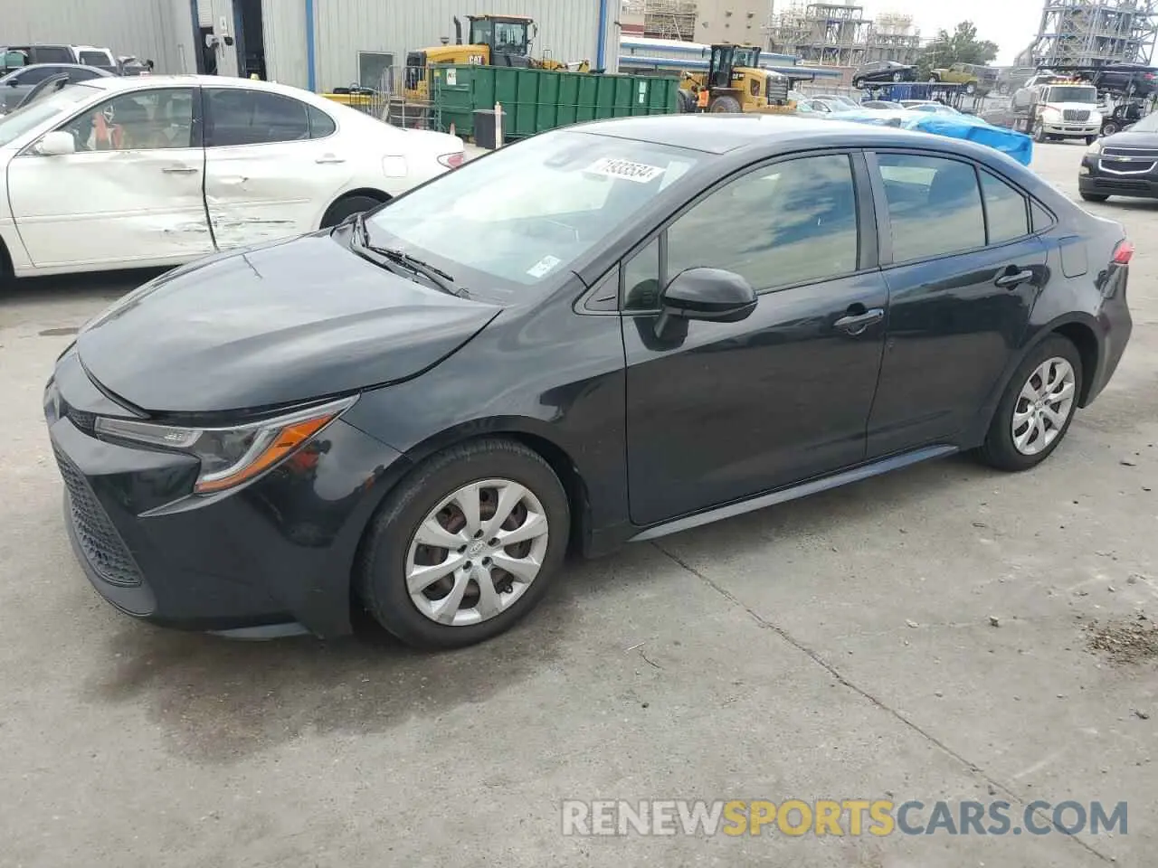1 Photograph of a damaged car JTDEPRAEXLJ008993 TOYOTA COROLLA 2020