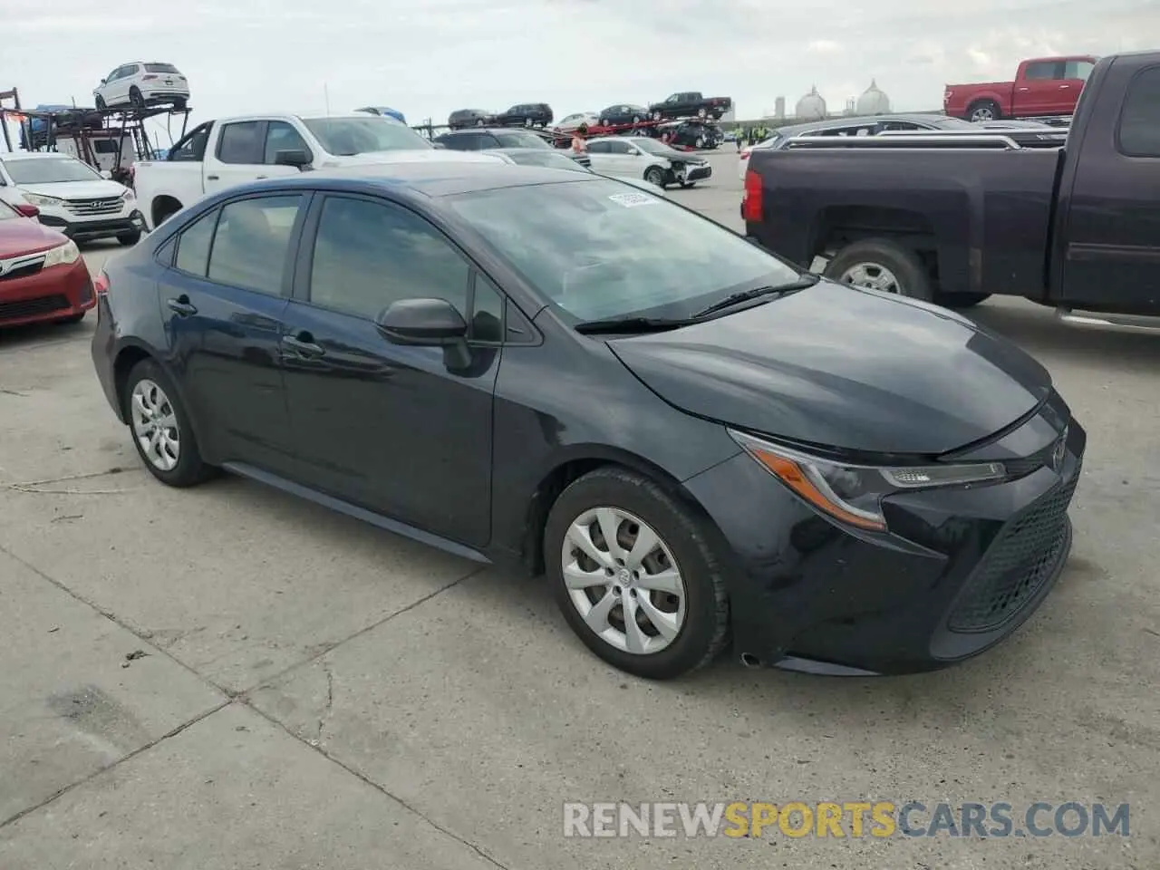 4 Photograph of a damaged car JTDEPRAEXLJ008993 TOYOTA COROLLA 2020
