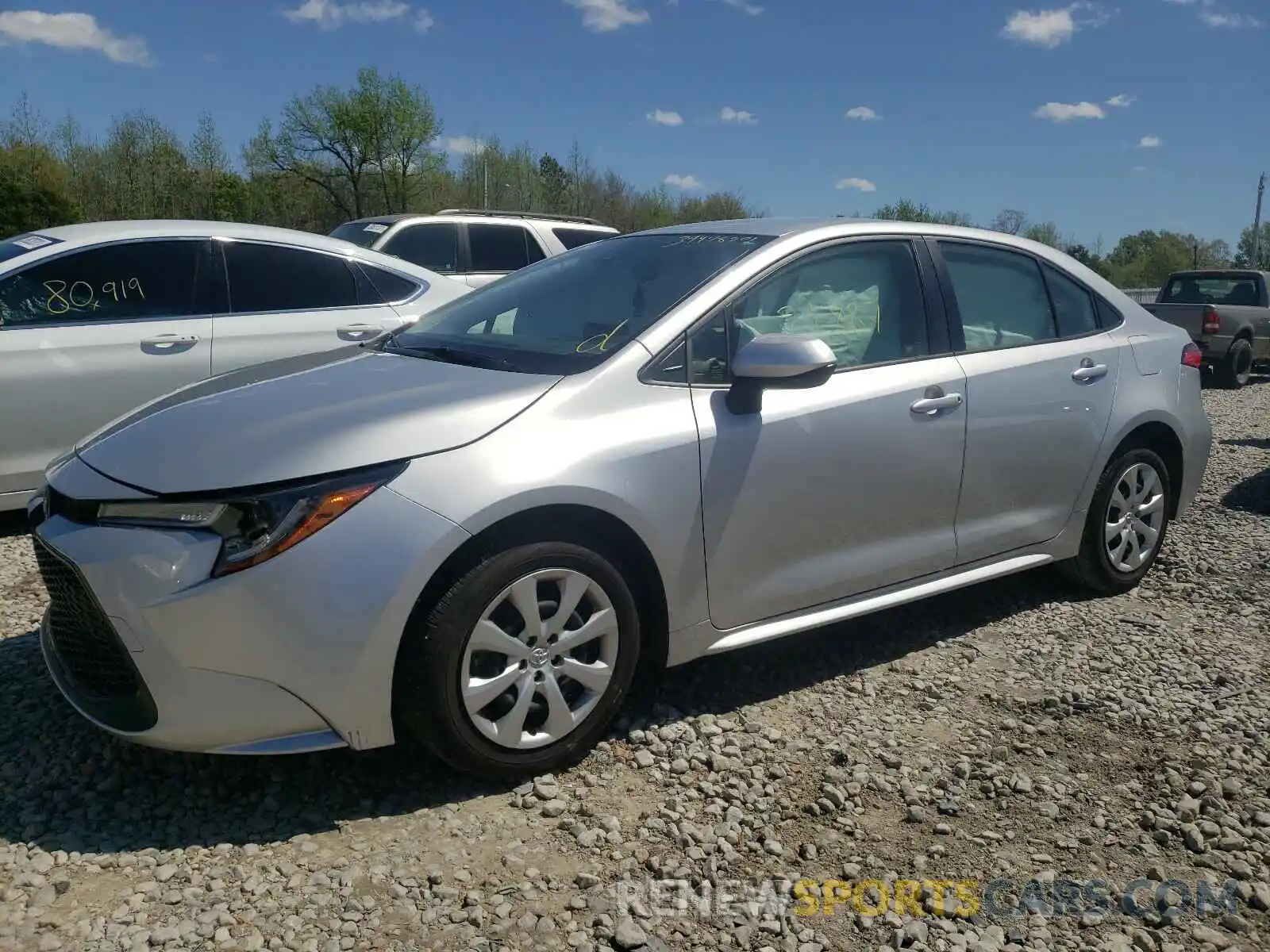 2 Photograph of a damaged car JTDEPRAEXLJ009769 TOYOTA COROLLA 2020