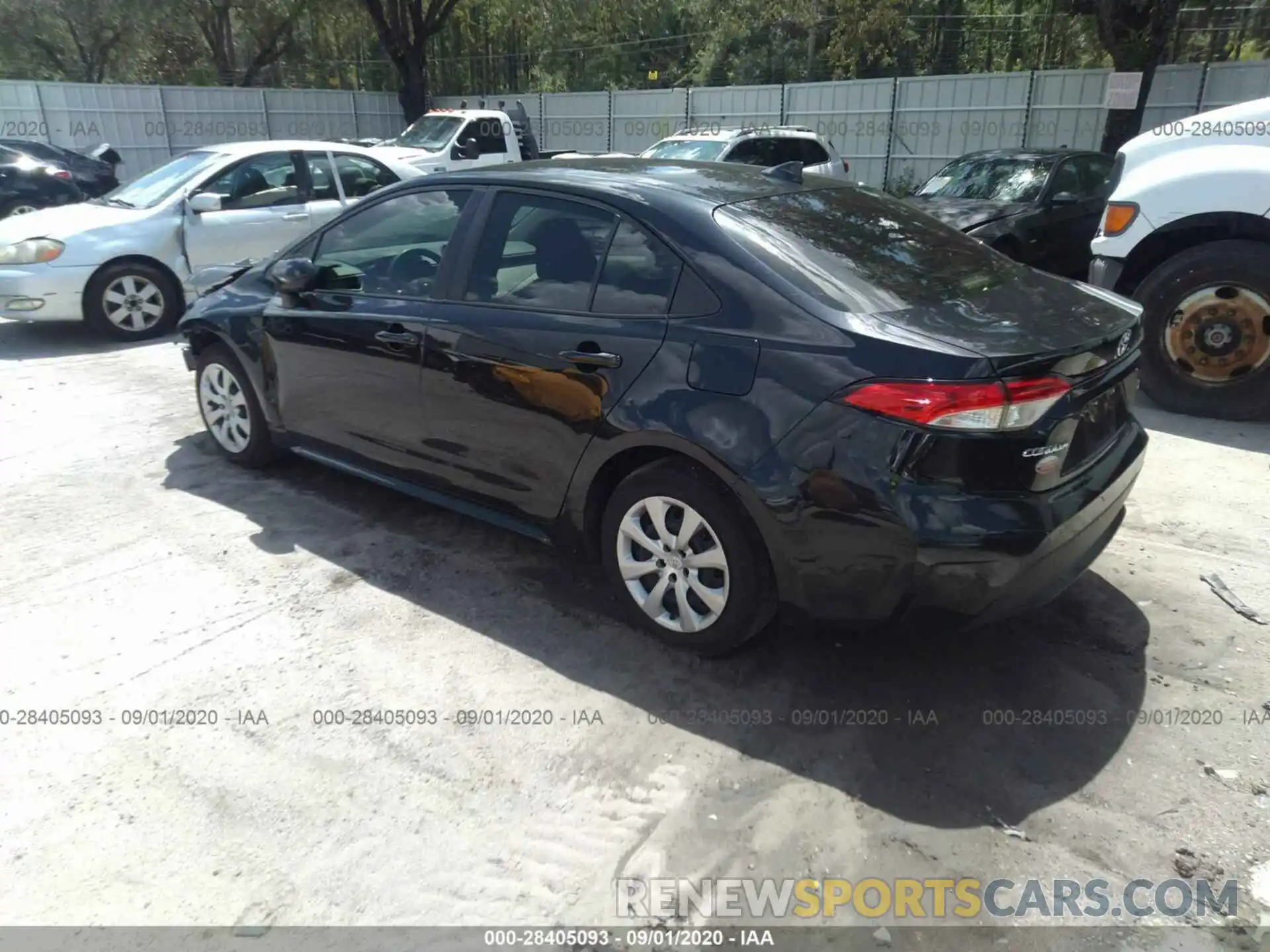 3 Photograph of a damaged car JTDEPRAEXLJ010551 TOYOTA COROLLA 2020