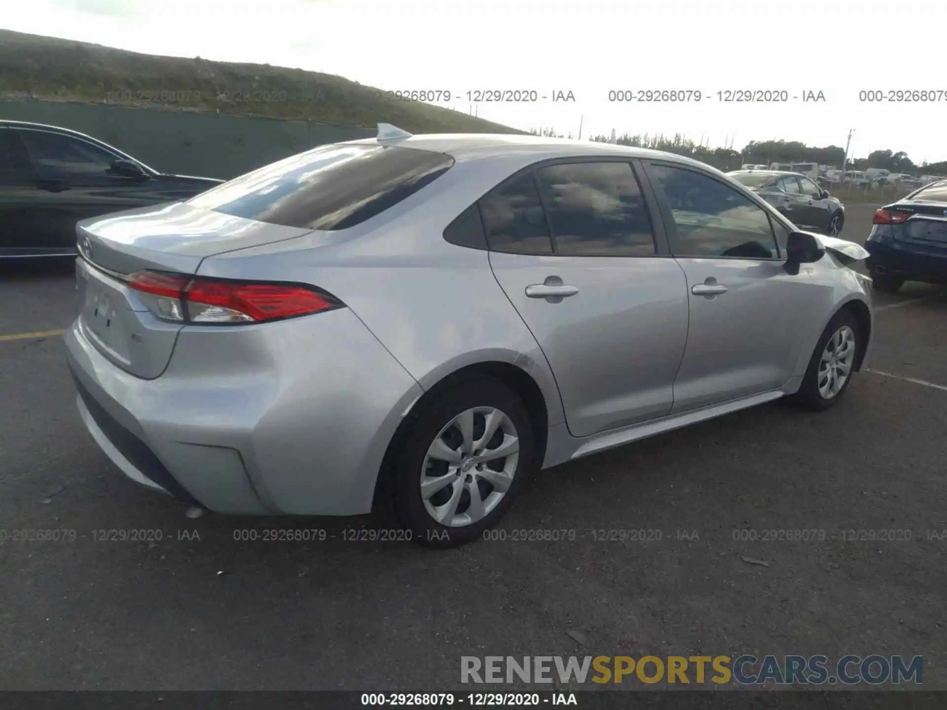 4 Photograph of a damaged car JTDEPRAEXLJ012123 TOYOTA COROLLA 2020