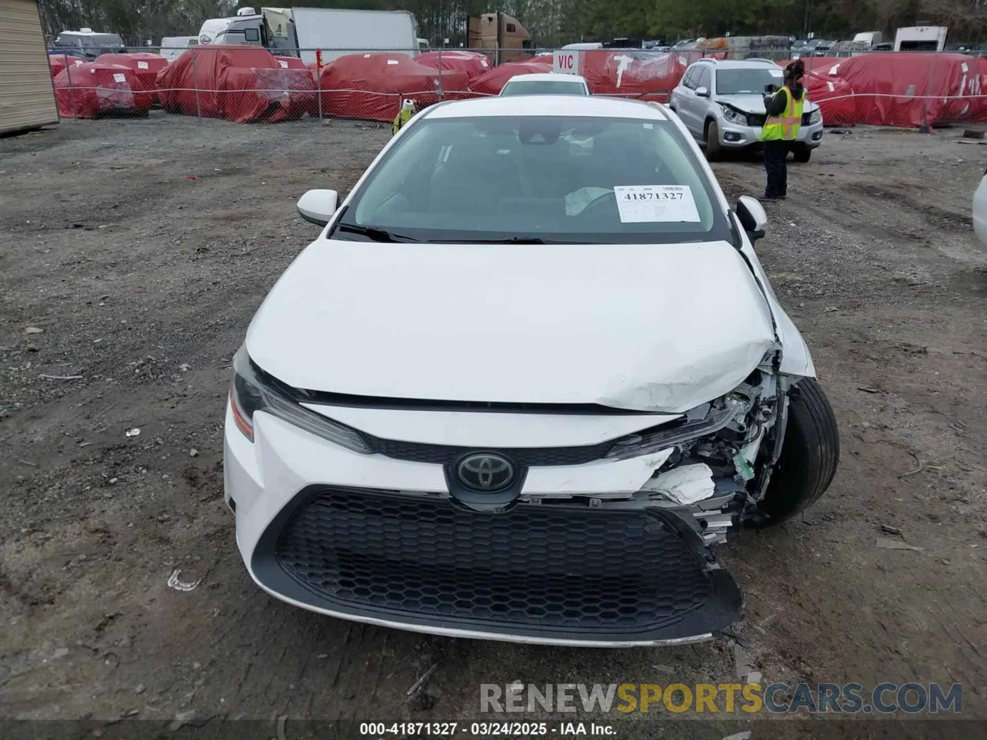 12 Photograph of a damaged car JTDEPRAEXLJ013241 TOYOTA COROLLA 2020