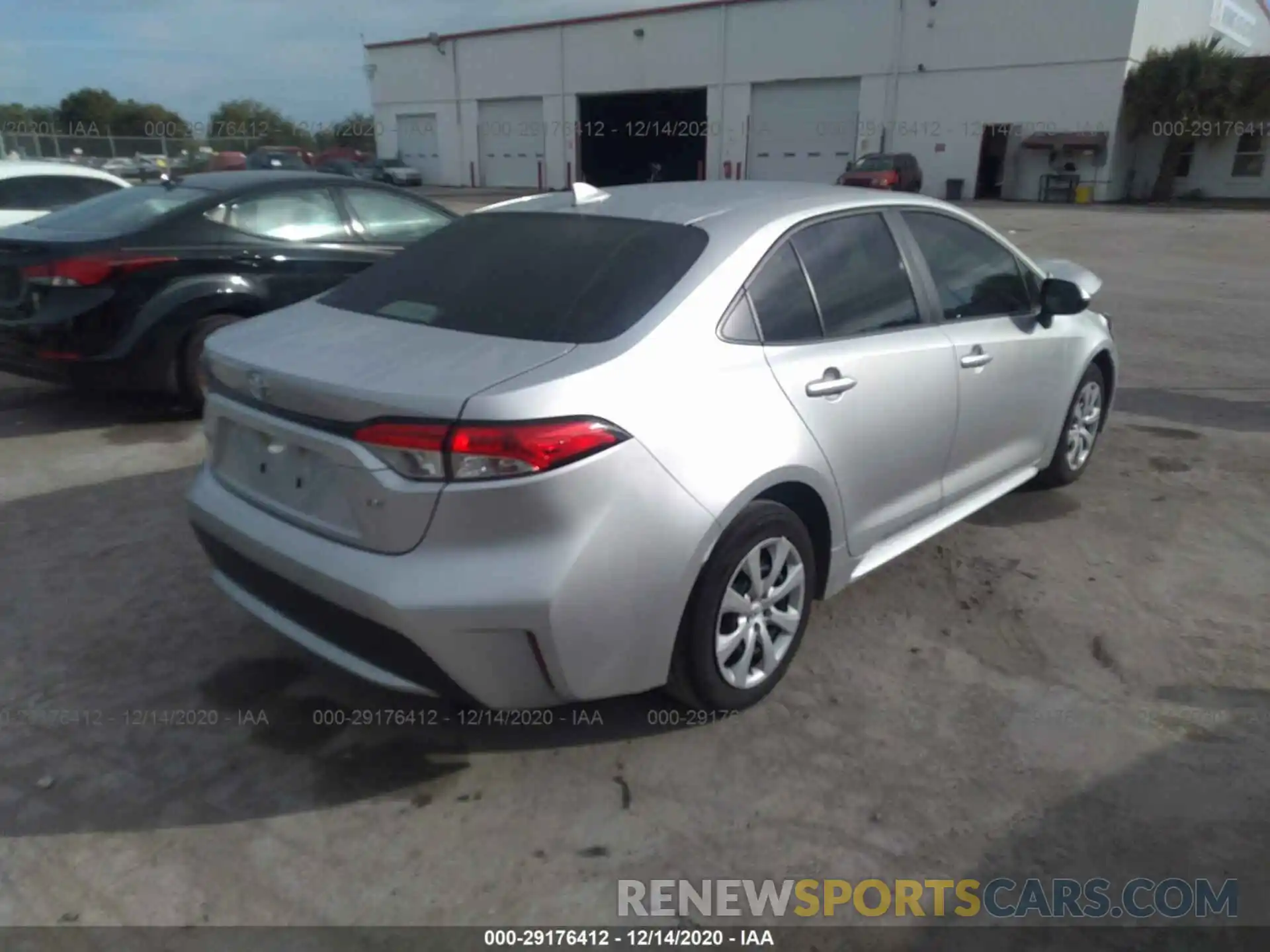 4 Photograph of a damaged car JTDEPRAEXLJ014597 TOYOTA COROLLA 2020