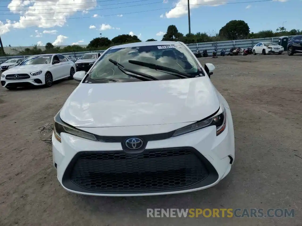 5 Photograph of a damaged car JTDEPRAEXLJ015362 TOYOTA COROLLA 2020