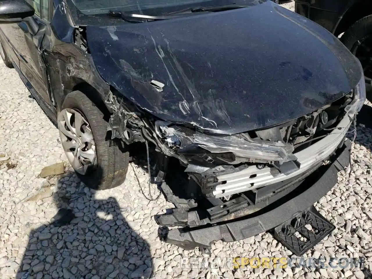 9 Photograph of a damaged car JTDEPRAEXLJ016754 TOYOTA COROLLA 2020