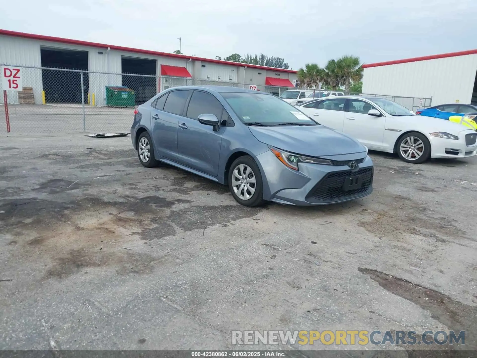 1 Photograph of a damaged car JTDEPRAEXLJ018729 TOYOTA COROLLA 2020