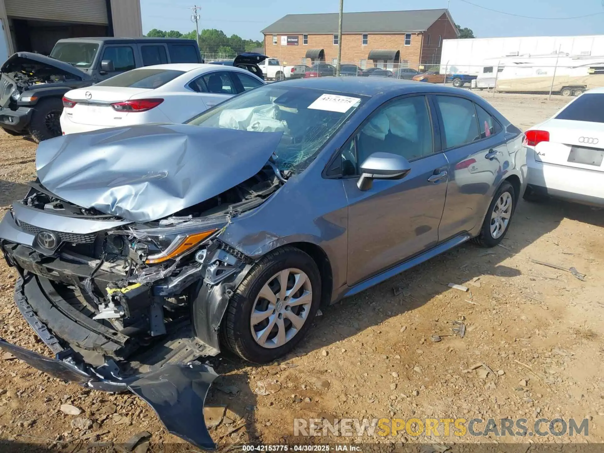 2 Photograph of a damaged car JTDEPRAEXLJ018939 TOYOTA COROLLA 2020