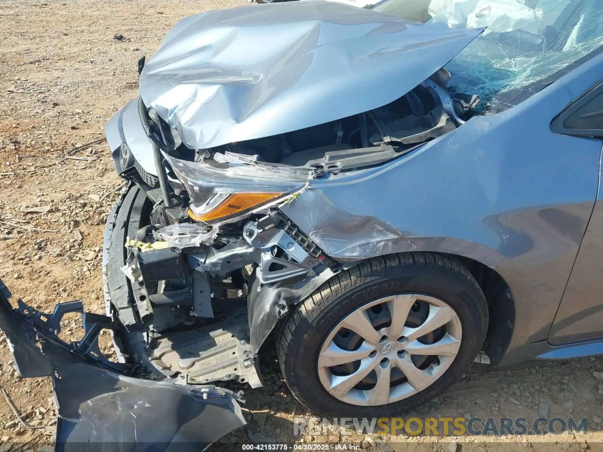 6 Photograph of a damaged car JTDEPRAEXLJ018939 TOYOTA COROLLA 2020