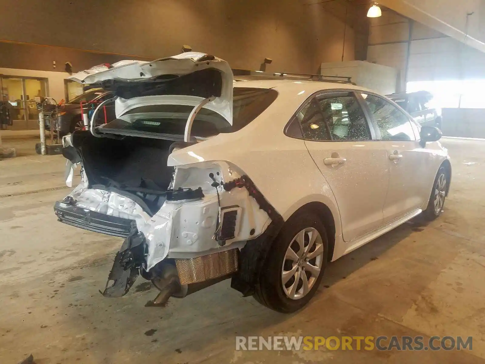 4 Photograph of a damaged car JTDEPRAEXLJ020089 TOYOTA COROLLA 2020