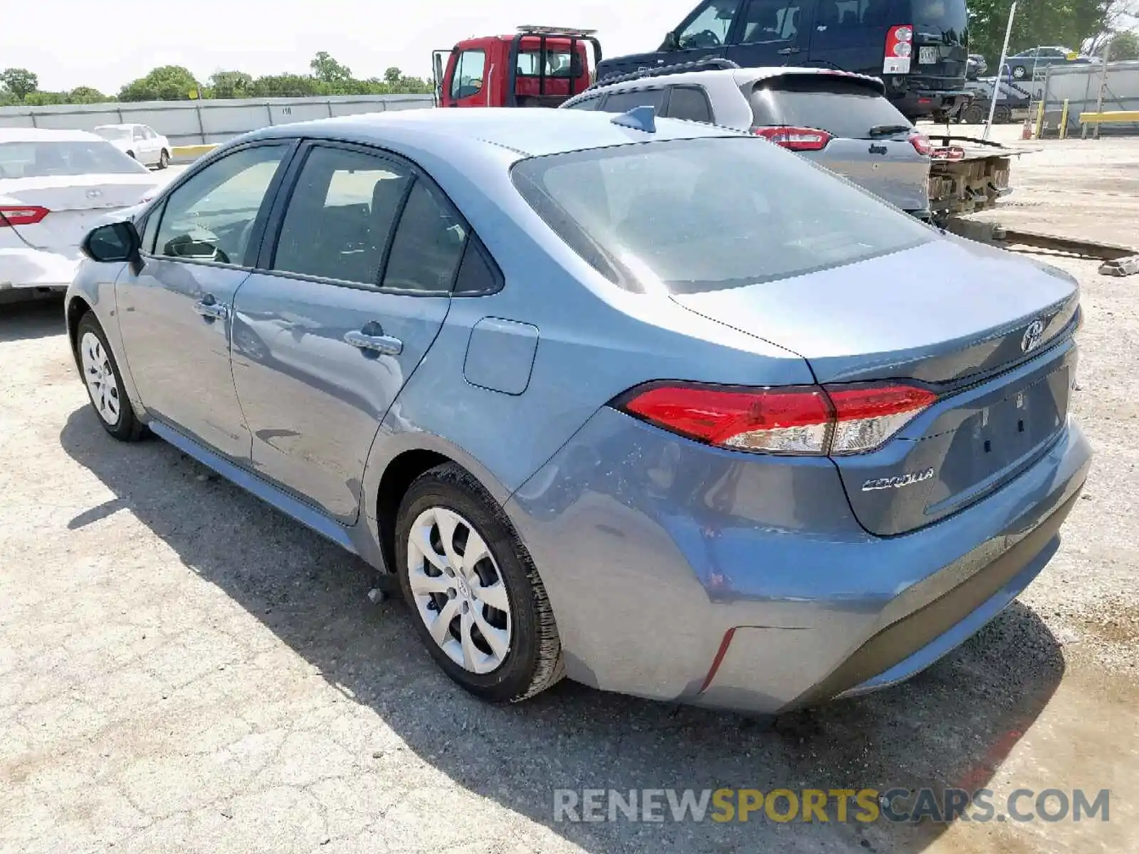 3 Photograph of a damaged car JTDEPRAEXLJ020514 TOYOTA COROLLA 2020