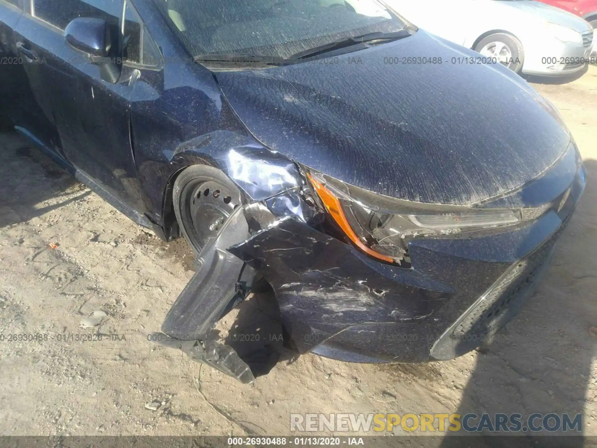 6 Photograph of a damaged car JTDEPRAEXLJ021419 TOYOTA COROLLA 2020