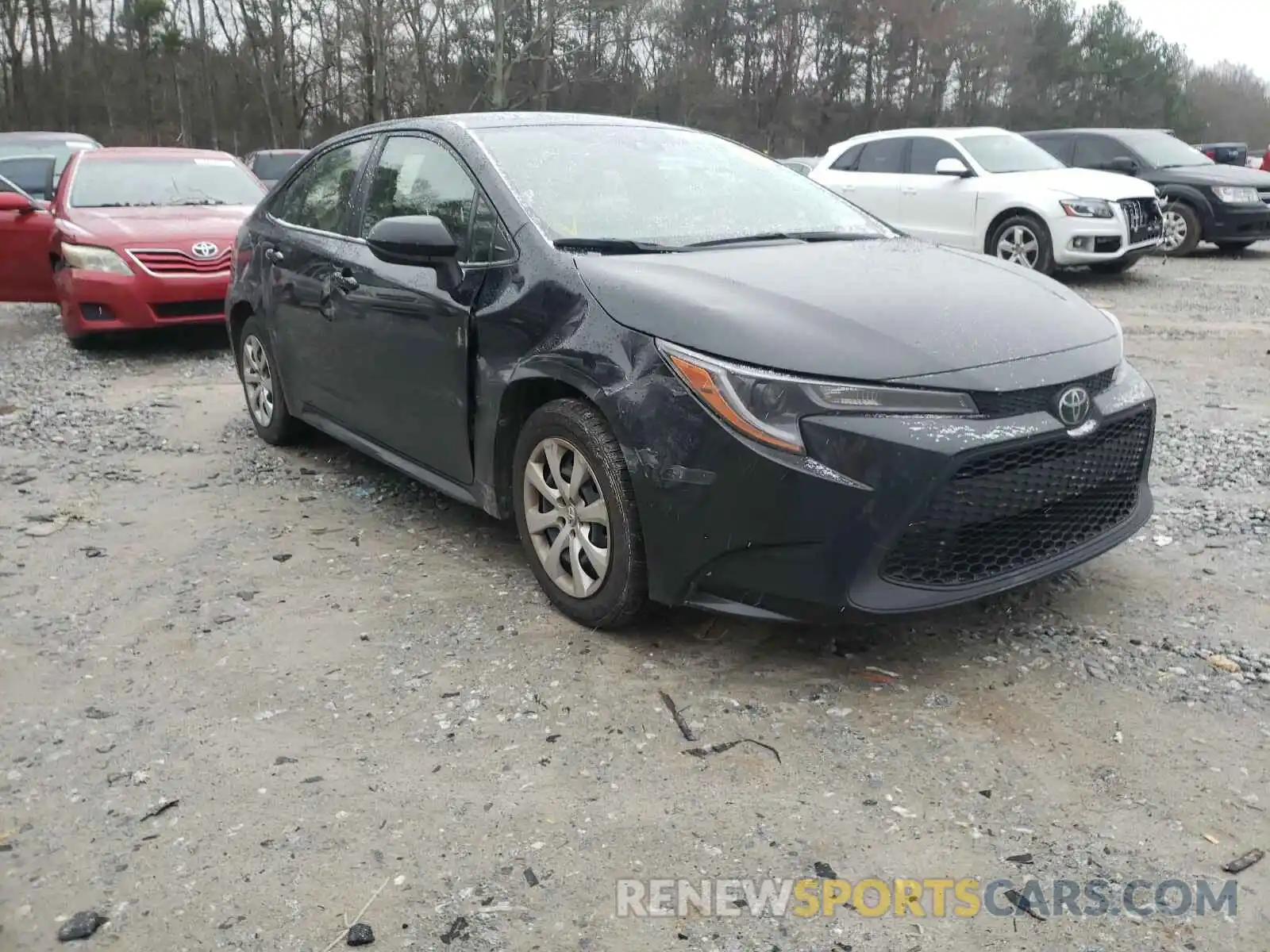 1 Photograph of a damaged car JTDEPRAEXLJ022148 TOYOTA COROLLA 2020